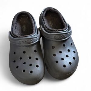 CROCS Men's Gray Slip-On Loafers